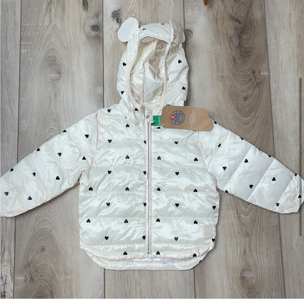 GAP girls 2T lightweight puffer Jacket *EUC*